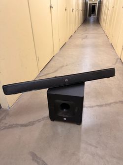 JBL Soundbar and Subwoofer (Missing Cords)