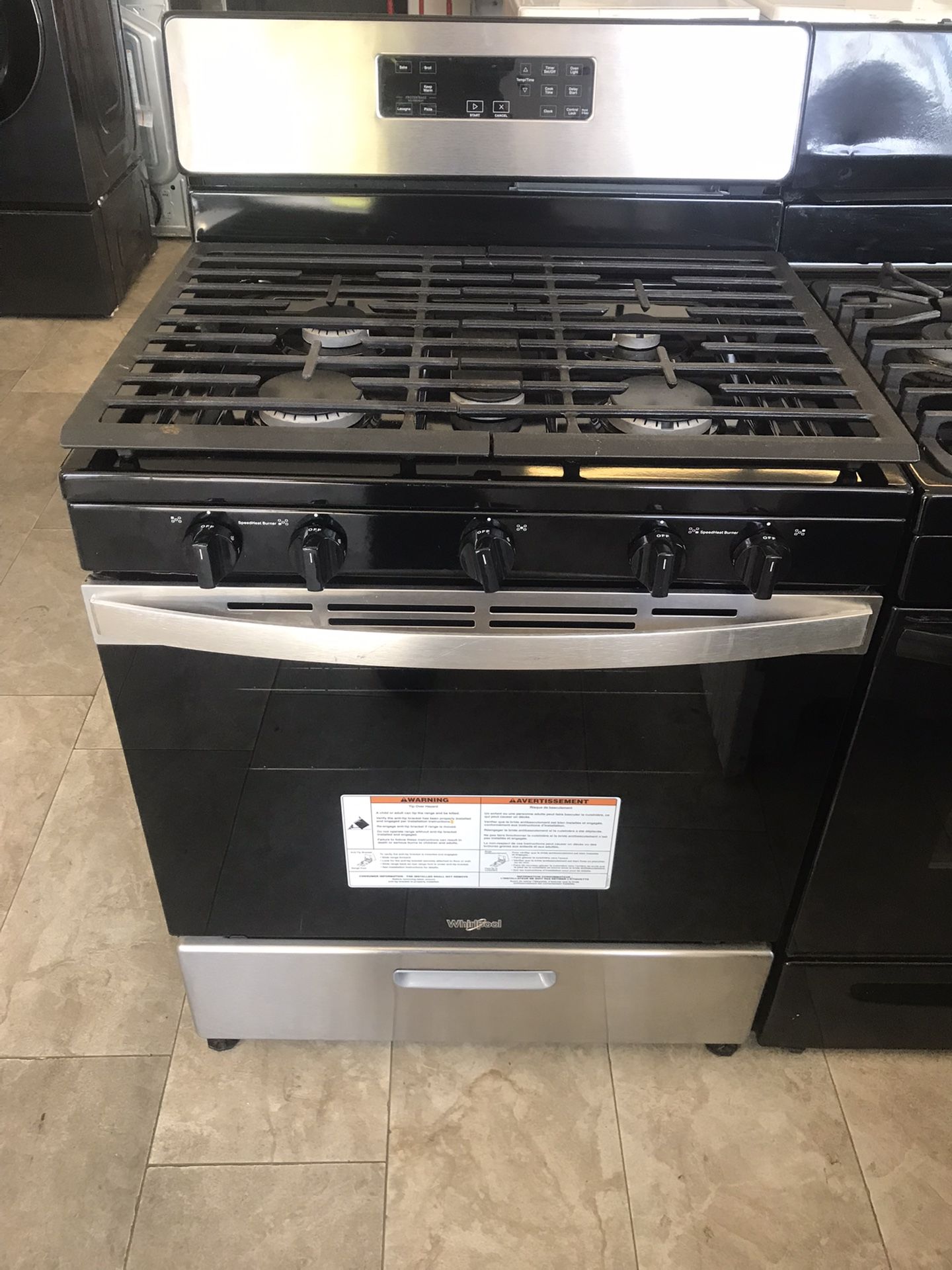 Whirlpool 5 Burner Stove 