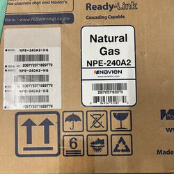Navien NPE-240A2-NG High Efficiency Condensing Tankless Water Heater Natural Gas