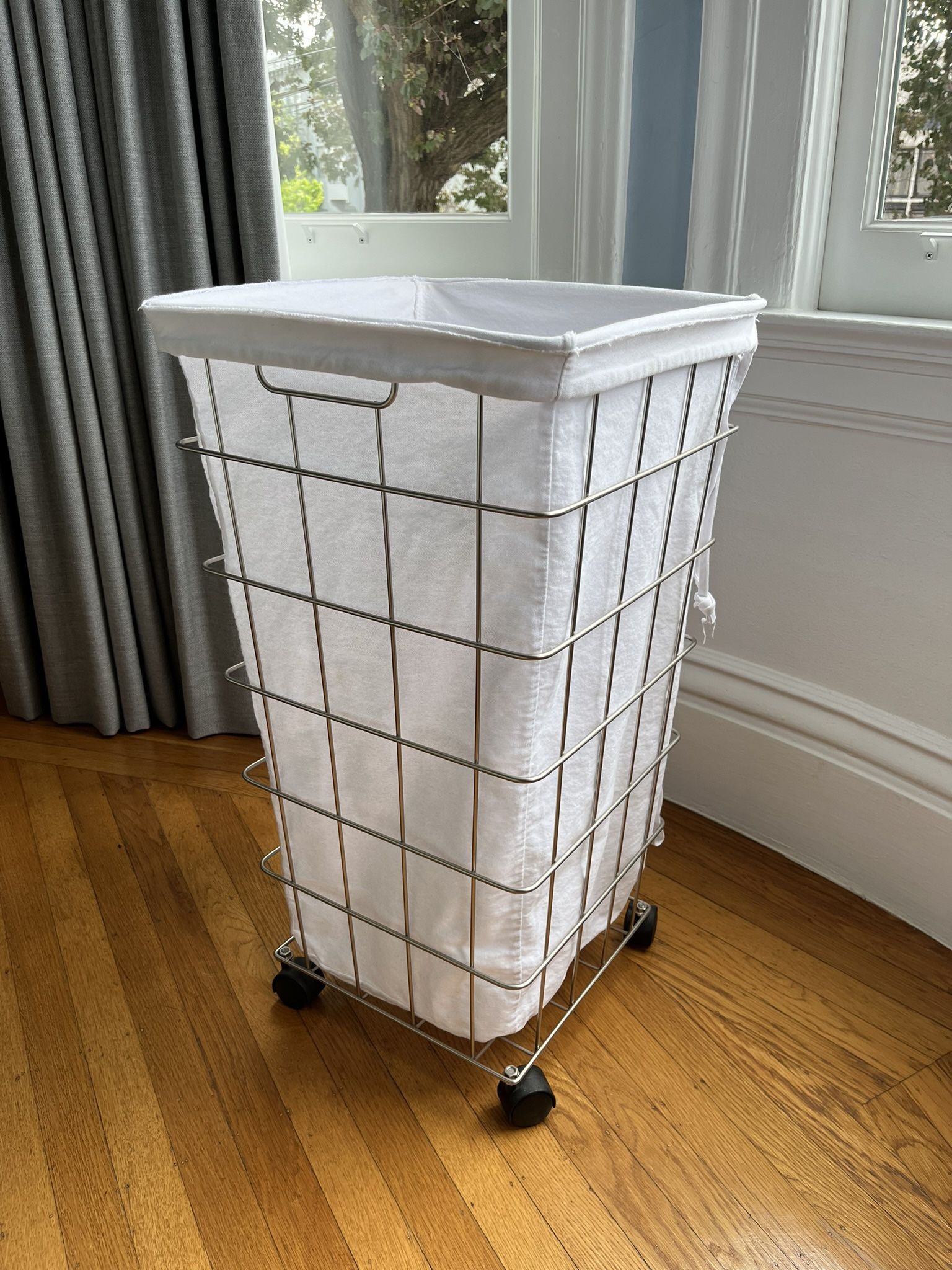 Crate & Barrel Laundry Hamper