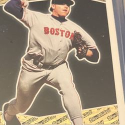 Roger Clemens 1993 Topps black and gold baseball card number 27