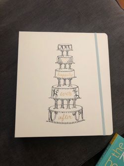 Kate Spade wedding planner binder