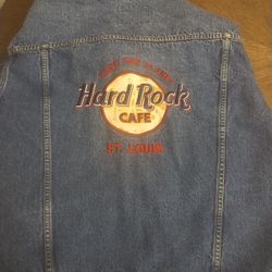 Hard Rock Cafe Jean Jacket