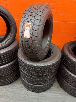 265/70R17 Toyo Open Country A/T Full Set of 4 Tires