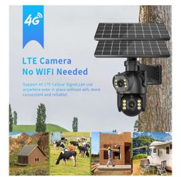 4G LTE SOLAR  SECURITY  CAMERA 