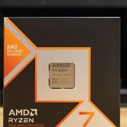 AMD Ryzen 7 9800X3D - Ryzen 7 9000 Series Zen 5 8-Core 5.2 GHz Socket AM5 120W - AMD Radeon Graphics Desktop Processor - 100- 100001084WOF

New never 