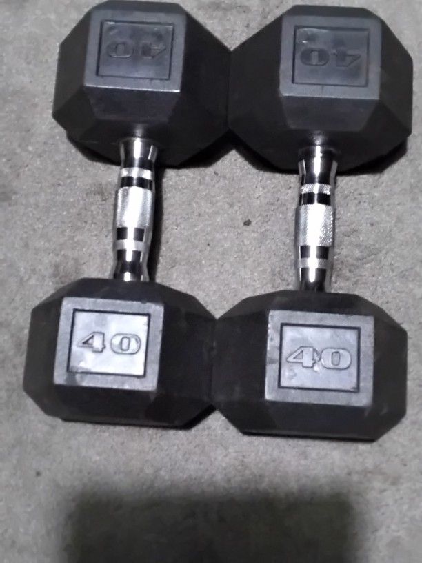 40lb Dumbell Pair