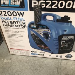Small Generator 2200 And 2300 Watts Price $399 To $445 One Of Each Very Quite Good For Camping Or Blackouts We Are In Van  Nuys PL Tools 