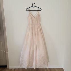 Peach Ballgown