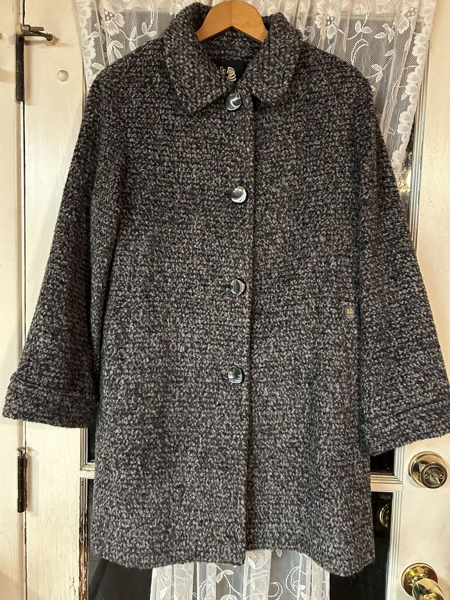 Wool Blend Coat Lee Dong Soo Original