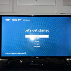 onn. 32-inch Class HD (720P) LED Roku Smart TV (model 100012589