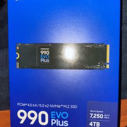 Brand New SAMSUNG SSD 990 Evo Plus 4tb
