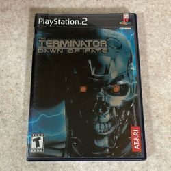The Terminator Dawn Of Fate PS2