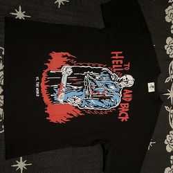 WARREN LOTAS JASON VS THE WORLD TO HELL AND BACK BLACK SHIRT