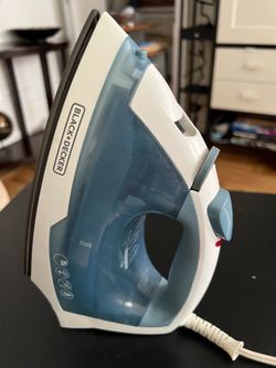 Black & Decker steam iron Black & Decker steam iron
