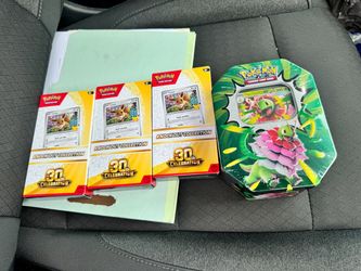 Pokémon TCG 30th Celebration Knock Out Collection x3 + Tin