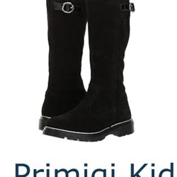 PRIMIGI KIDS Girls Black Tall boots Size 30 (US 12)