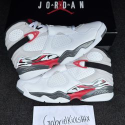Air Jordan 8 White True Red Bugs Bunny 2025