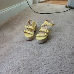 Women's Just Fab Pool Day Heeled Sandals