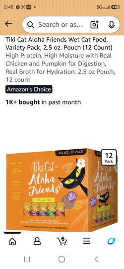 Tiki Cat Aloha Friends Wet Cat Food 12-Pack