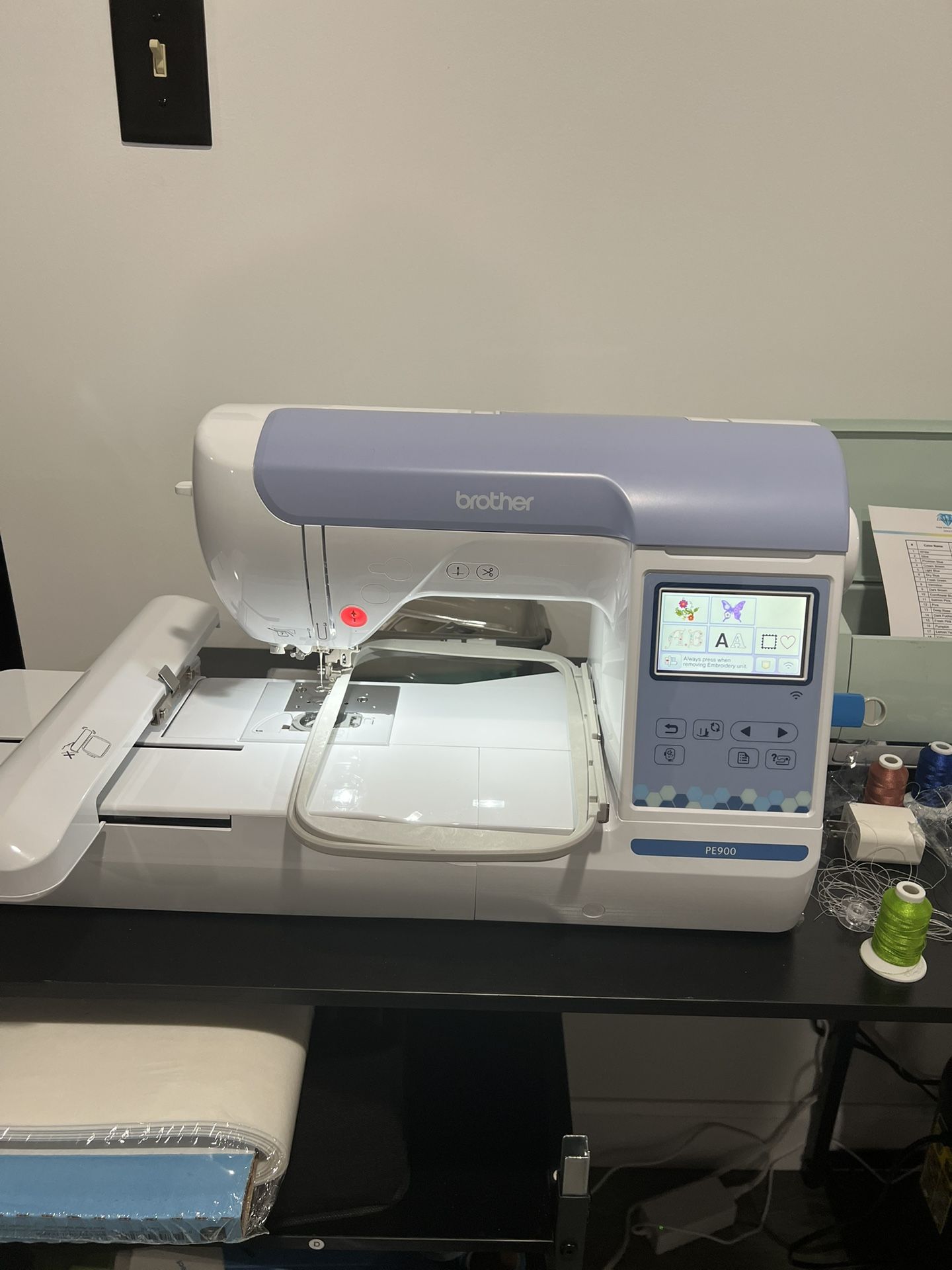 embroidery machine 