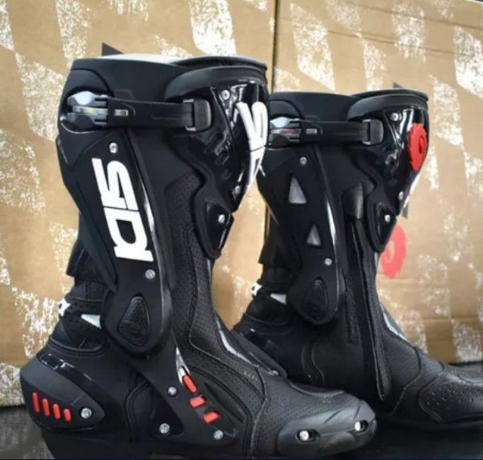 SIDI ST AIR BOOTS: BLACK