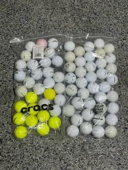 PINNACLE GOLF BALLS 70 Used gold rush titanium platinum distance