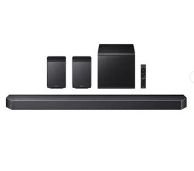 Samsung - Q-Series Soundbar HW-Q930F 9.1.4 ch w/ Subwoofer + Rear Speaker - Titan Black #881