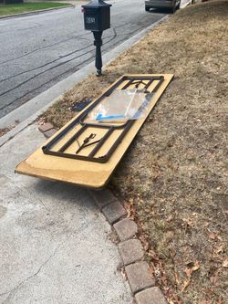 Rectangular Folding Table with Metal Frame
