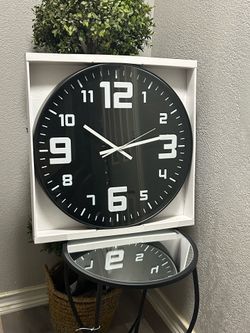 Wall clock $35 New