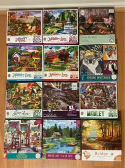 Puzzles for sale. Used $4 new $8