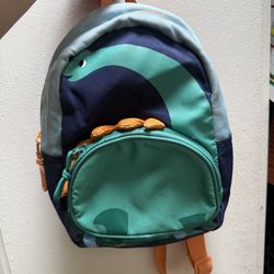 Small toddler dinisour backpack