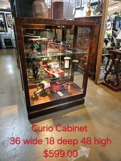 Curio Display Cabinet We are located at 2811 East Bell road. Another Time Around Furniture.