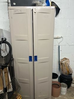 Suncast Tall Storage Cabinet