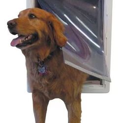Ideal Pet XL Dual-Flap Ruff Weather Dog Door – New in Box