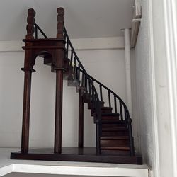 Decorative stair case art