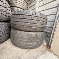 245/40/19 Michelin Primacy 80% Tread (2)