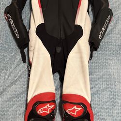 Alpinestars leather track suit