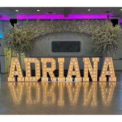 Marquee Letters And Numbers 