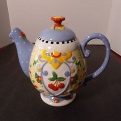 MARY ENGALBREIT TEA POT FROM 2002