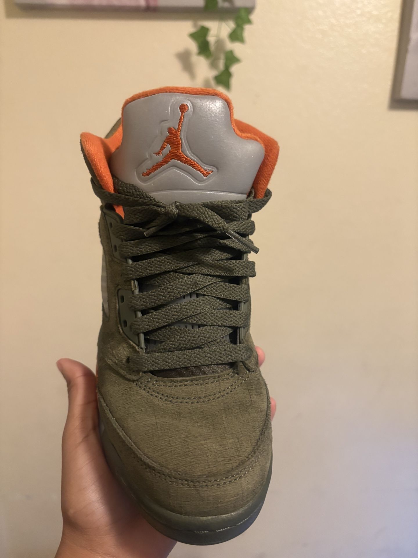 Jordan Retro 5 Olive