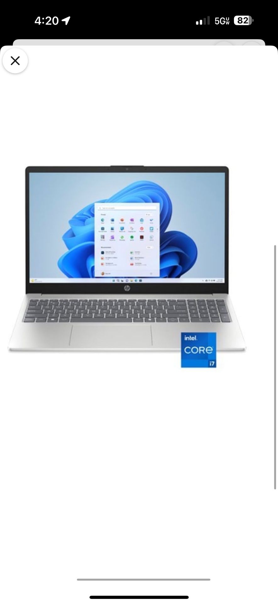 HP - 15.6" Full HD Touch-Screen Laptop - Intel Core i7 - 16GB Memory - 512GB SSD - Natural Silver