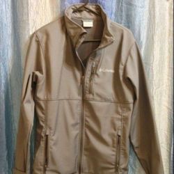 Men's Size M Gray COLUMBIA Active Wear Jacket (NW/OT)😇 UNWORN! MINT CONDITION, BRAND NEW!👀🤯 Please Read Description.