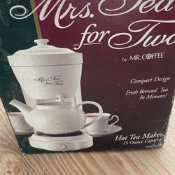 Mrs Tea For Two Tea Maker