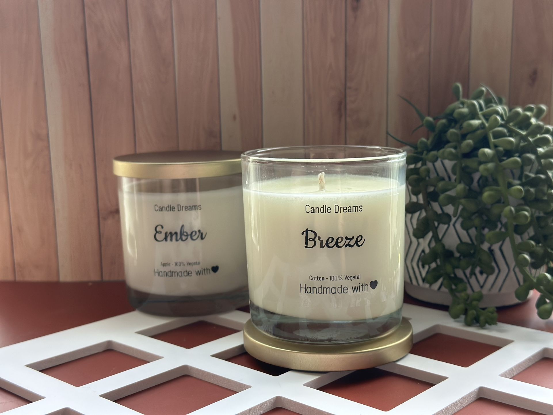 Handmade candles