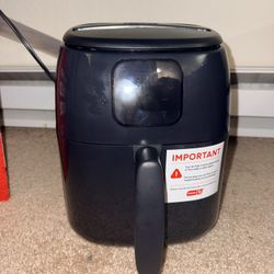 NEW DASH Electric Air Fryer Oven, 2.6 Qt., Black ,Compact