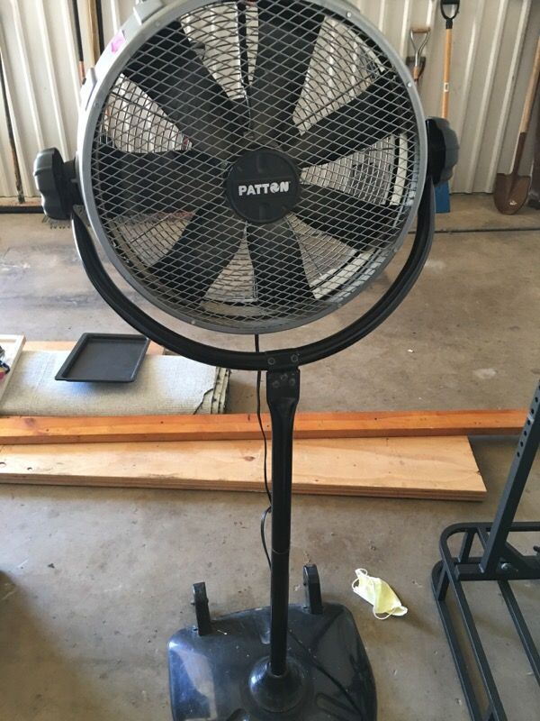 Patton Pedestal Fan #px4-ped 3 speed fan