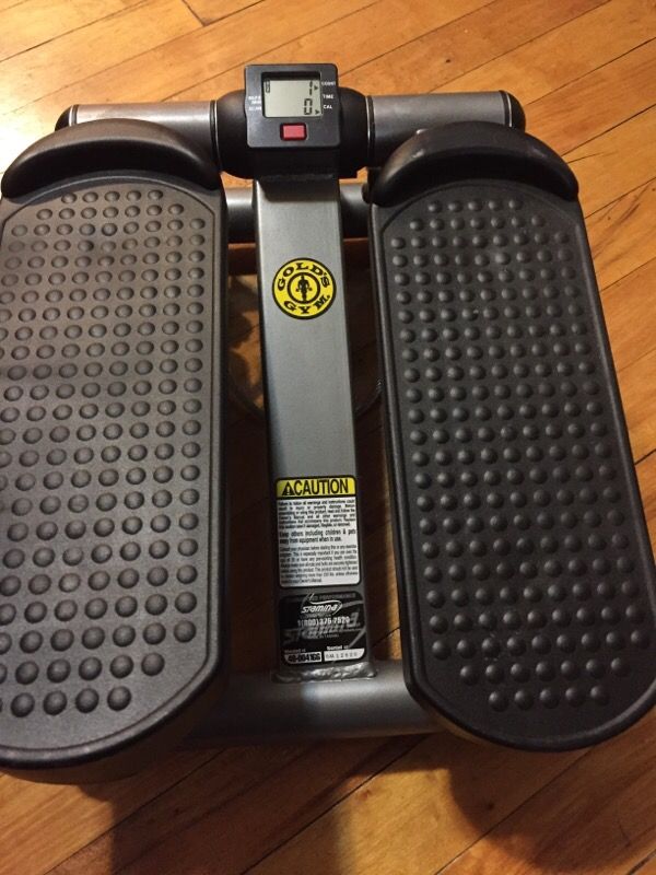 Gold's Gym Mini Stepper with Monitor