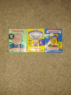 Garbage Pail Kids Original Series 4,10, 14 Packs