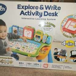 VTech Explore & Write Activity Desk! Brand New! 